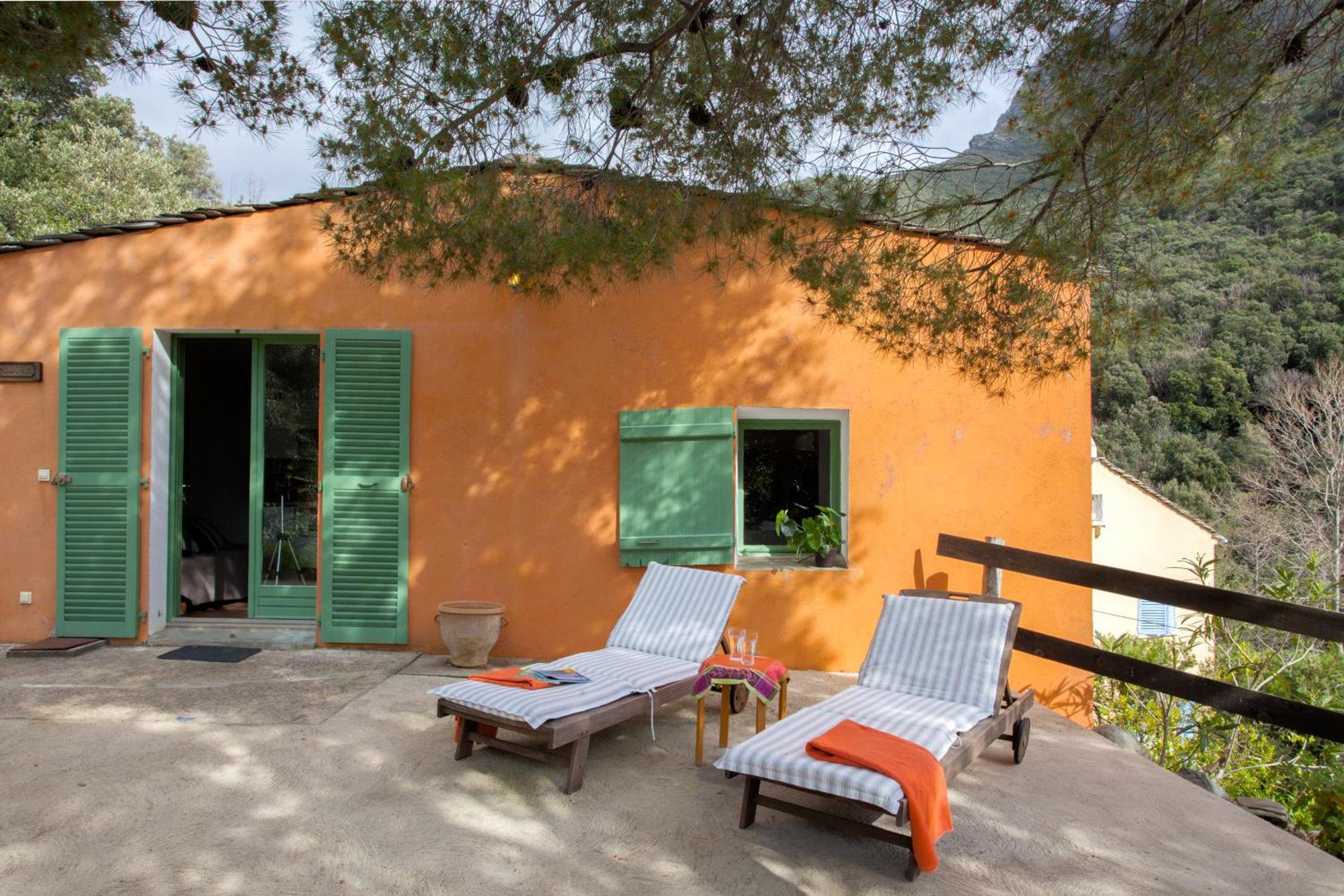 Les Gites Du Cap Corse Nonza Phòng bức ảnh